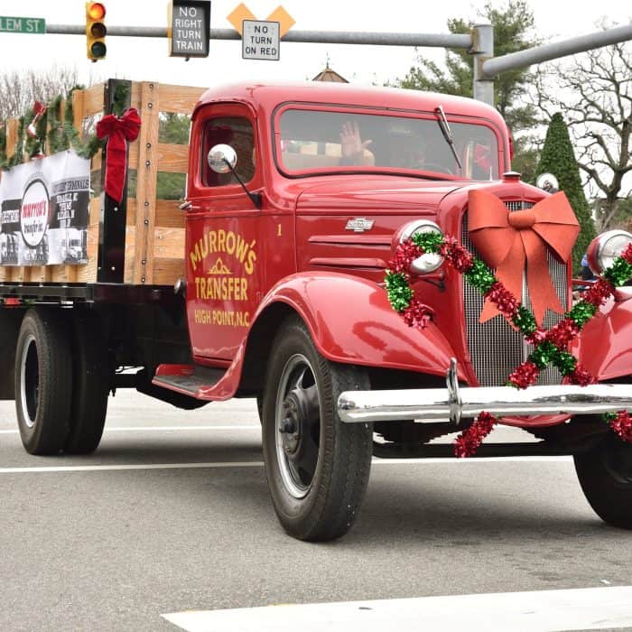 Murrow's 1936 Chevy COUPE at the Thomasville Christmas Parade