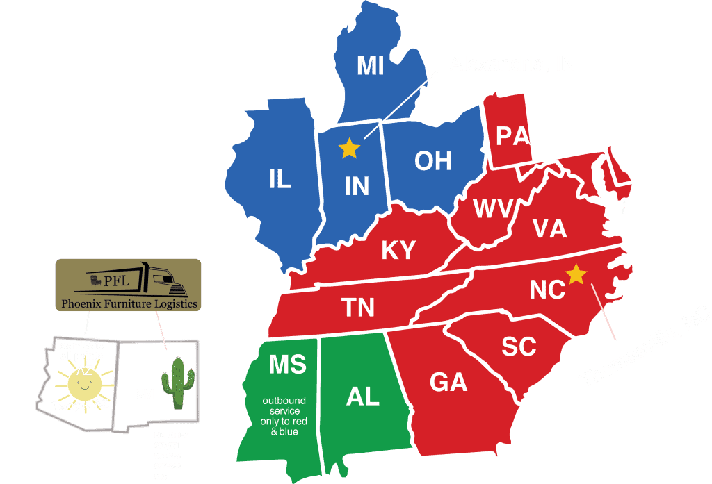 Murrow's Service Map